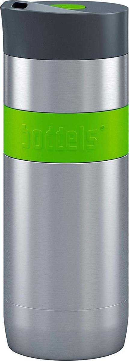 Boddels KOFFJE Koffie-to-go thermosbeker - 37 cl - RVS/Groen