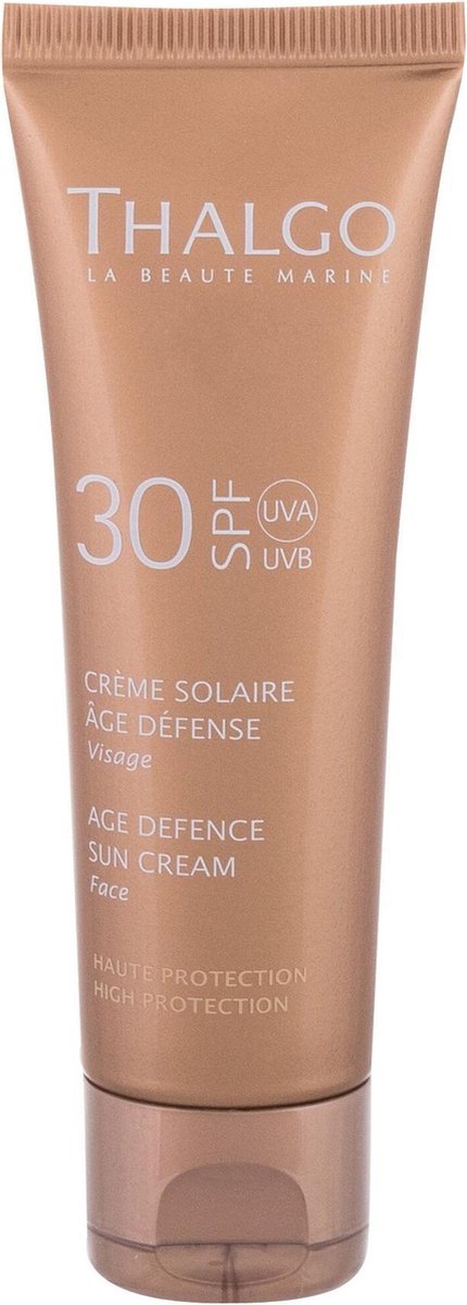 Thalgo Zonnebrand Sun Age Defence Cream Spf30 50 Ml
