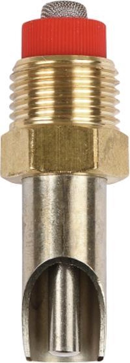 Kerbl Bijtnippel Varken 64mm Messing RVS