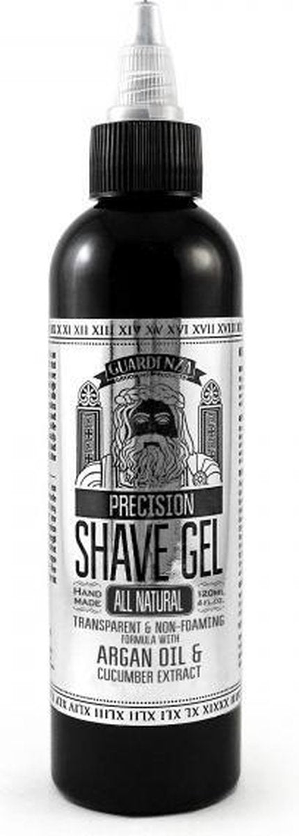 Guardenza Precisie Scheergel 120ml - Transparant en Niet-Schuimend