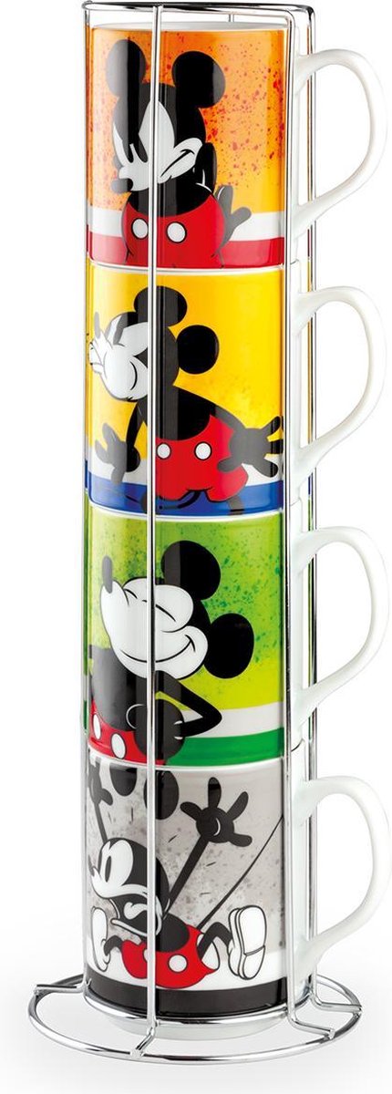 Egan - Set stapelbare Mokken Mickey I AM + Rekje