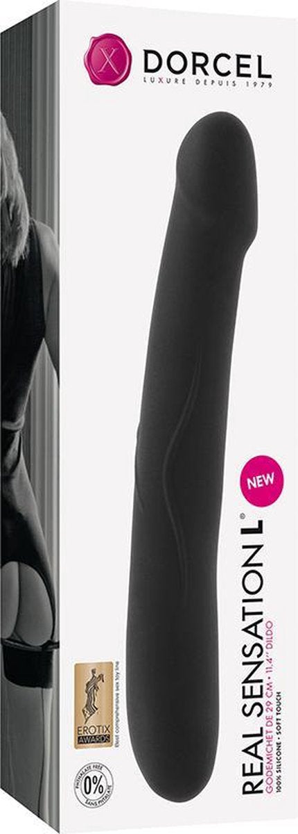 Dorcel - Real Sensation L Dildo - zwart