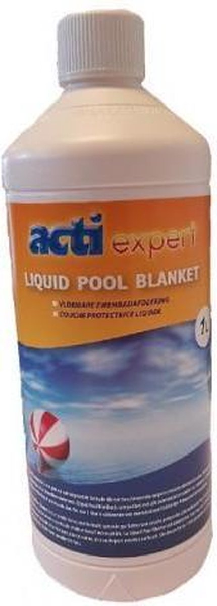 Acti Expert vloeibaar warmtedeken 1 l voor een hogere temperatuur in zwembaden