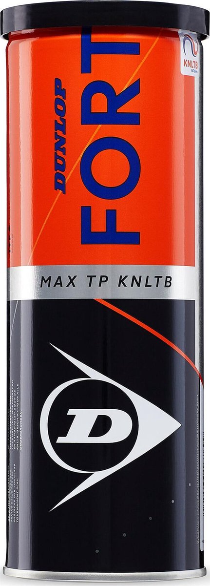 DUNLOP FORT 3 tin MaxTP KNLTB Tennisballen
