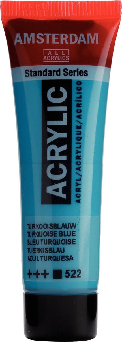 Acrylverf - Turkoois blauw - Amsterdam - 20ml