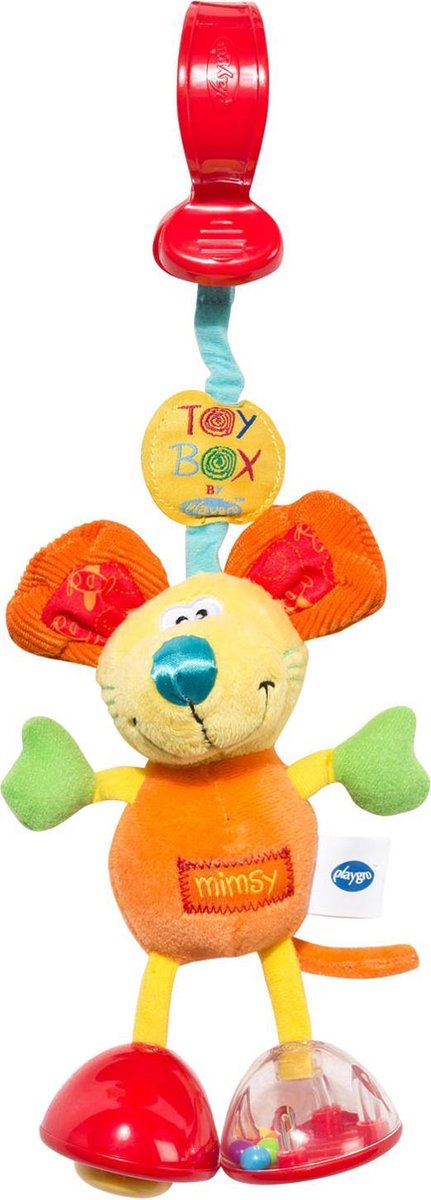 Playgro-  Dingly Dangly Clip Clop - Mimsy Mouse - Muis - Van Playgro
