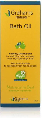 Grahams Olie Huid & Bad - 120ml