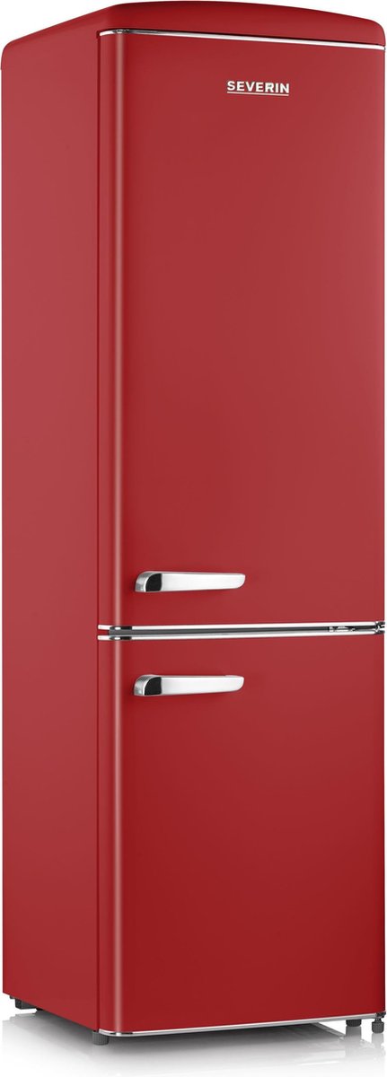 Severin RKG 8920 - Koel- en vriescombinatie - Rood