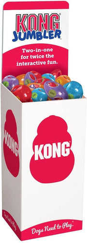 Dog toy kong jumbler db display
