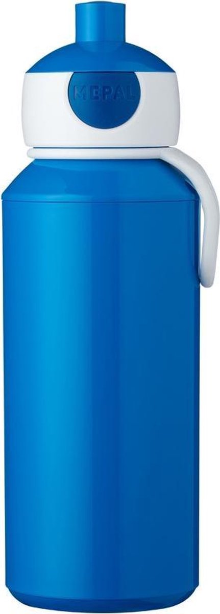 Mepal Campus Pop-Up Drinkfles 400 ml - Blauw