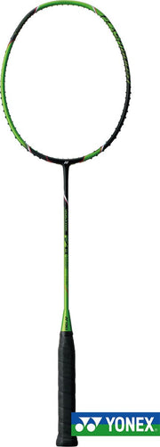 Yonex badmintonracket Voltric FB flash boost - groen - bespannen