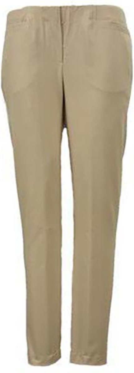 Sensia Pantalon Model Penny - Elastiek - Korte Lengtemaat - Kleur Beige- maat 54