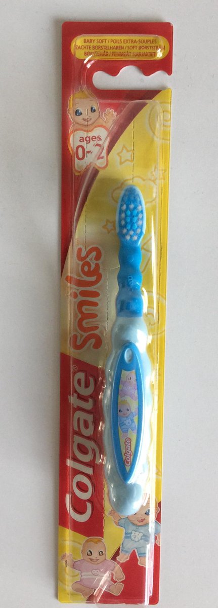 Colgate Baby Tandenborstel 0-2 jaar - blauw