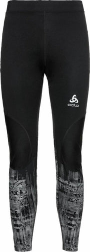 Odlo Zeroweight Warm Reflect Tight Heren - Zwart - maat XXL