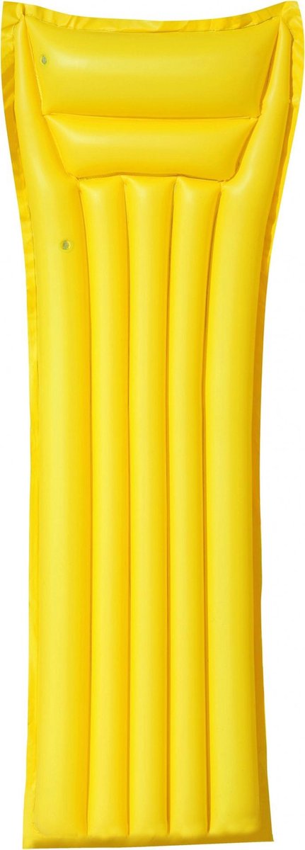 Bestway Luchtbed Geel 183 X 69 Cm