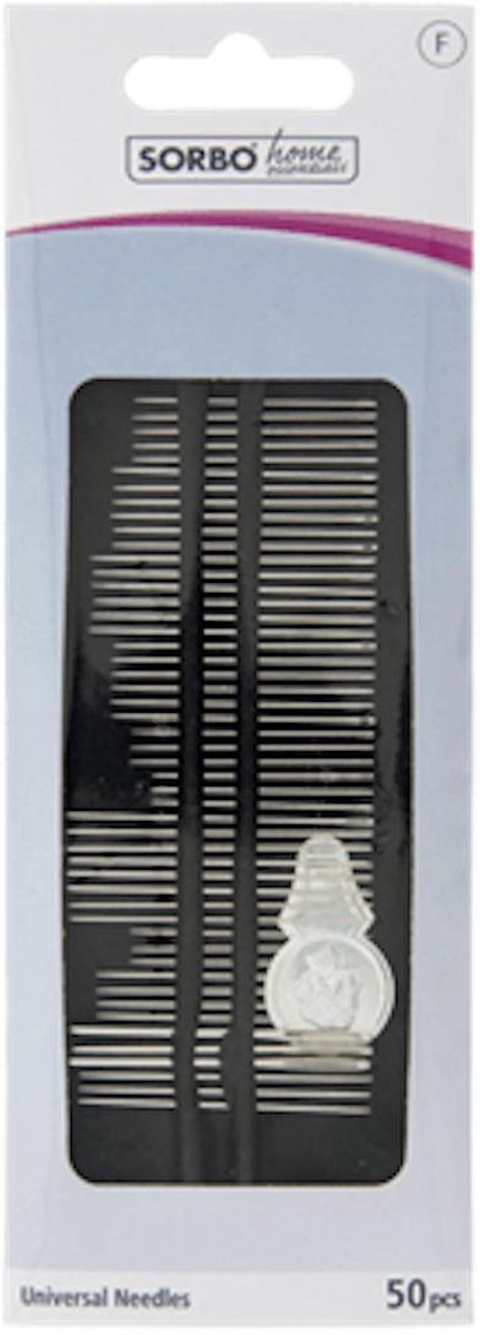 Sorbo Home Essentials - naalden assorti 50 univeral needles - naainaalden borduurnaalden