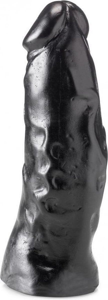 XXLTOYS - Thetys - Large Dildo - Inbrenglengte  22 X 7.5 cm - Black - Uniek Design Realistische Dildo – Stevige Dildo – voor Diehards only - Made in Europe