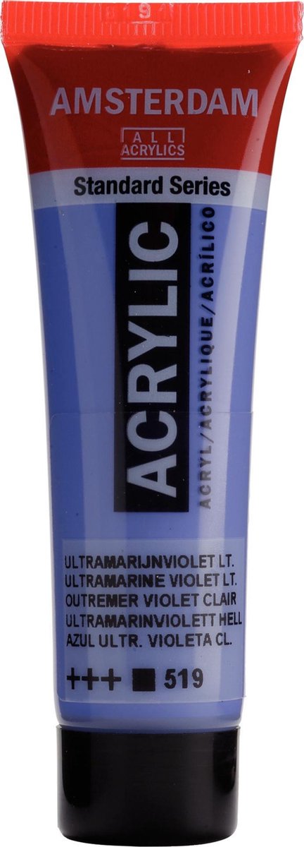 Acrylverf - Ultramarijn violet licht - Amsterdam - 20ml