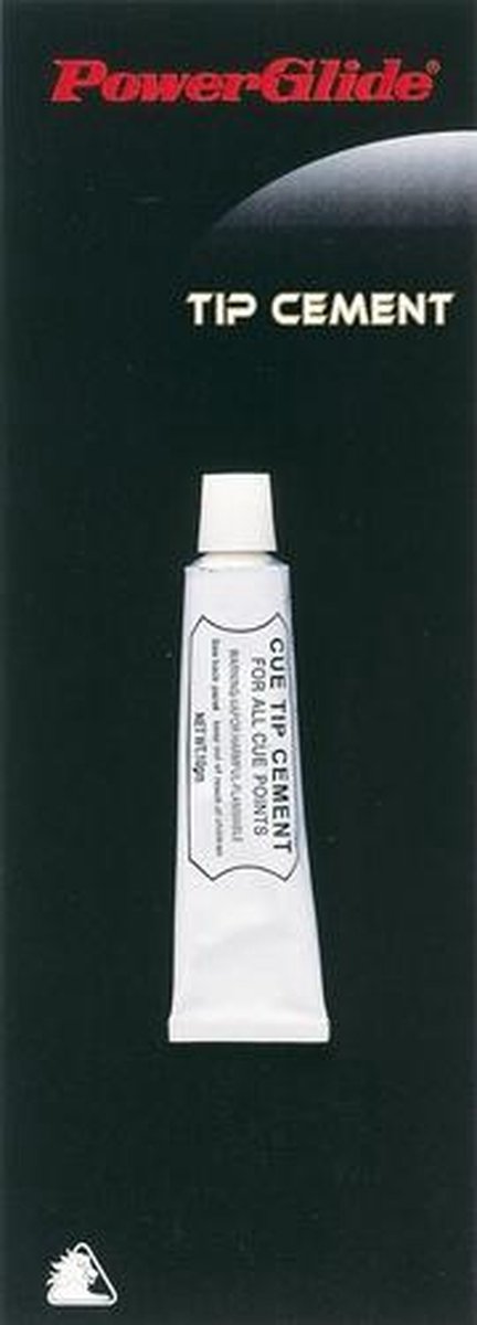Powerglide Keu-lijm Tip Cement Synthetisch Wit