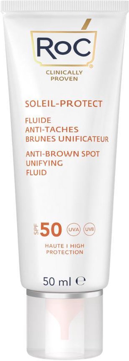 RoC Soleil Protect Anti Brown Spot Unifying Fluid SPF50