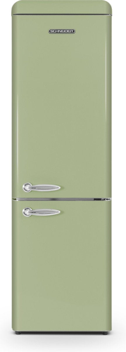 Schneider SCCB250VVA - Koel- vriescombinatie - Green Almond