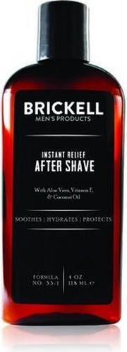 Brickell Men's Instant Relief Aftershave 118 ml.