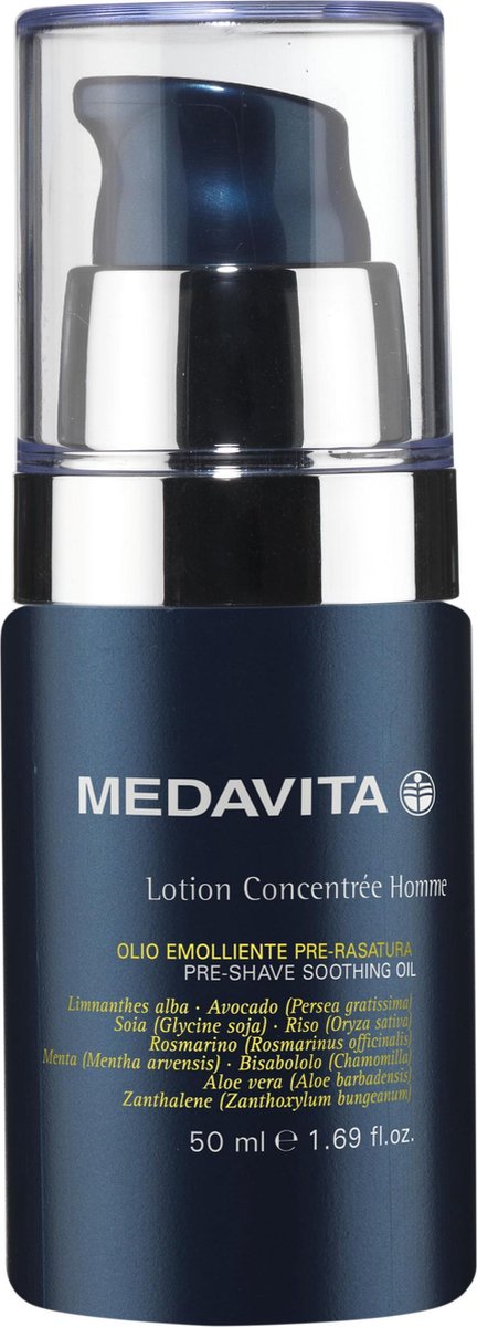 Medavita Scheerolie Lotion Concentrée Homme Shaving Pre-Shave Soothing Oil