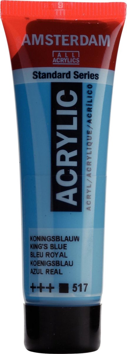 Acrylverf - 517 - Konings blauw - Amsterdam - 20ml