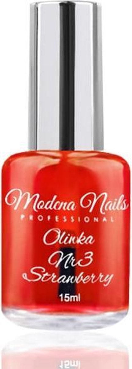 Modena Nails Nagelolie - 03 Strawberry 15ml.