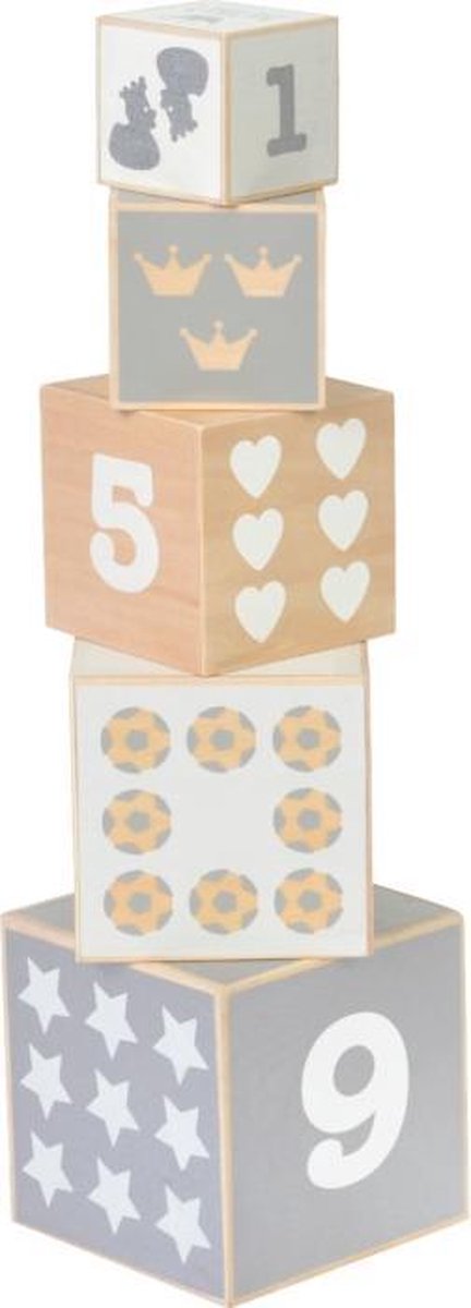 Houten stapelblokken