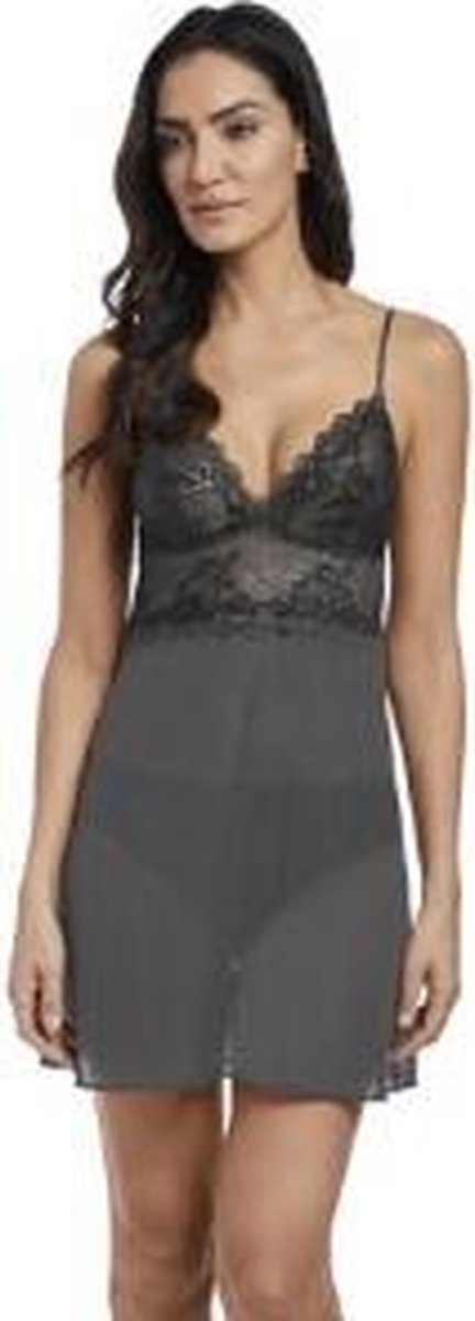 Lace Perfection Nachthemd WE135009 Charcoal