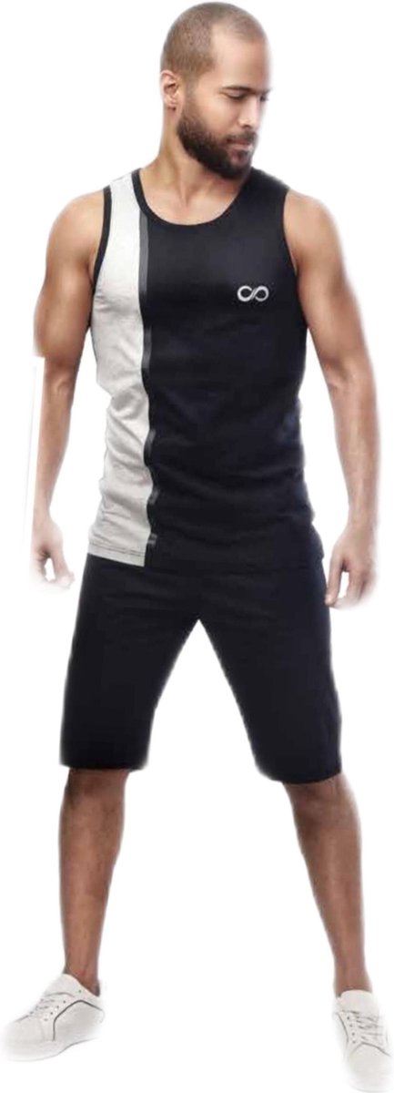 Embrator mannen Jogging set / Huispak Rise zwart maat S