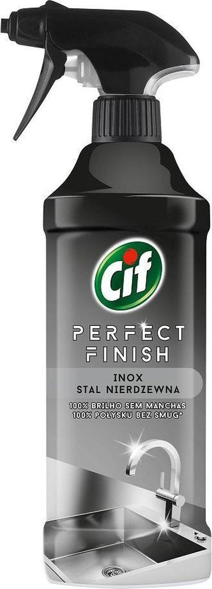 Cif_perfect Finish ?rodek Do Czyszczenia Stali Nierdzewnej W Spray'u 435ml