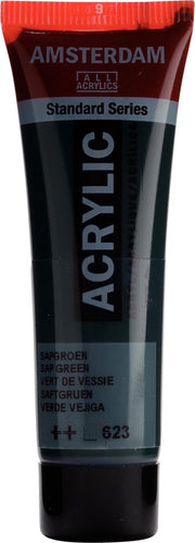 Acrylverf - Sap groen - Amsterdam - 20ml