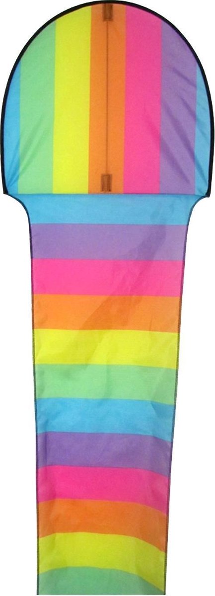 Vlieger regenboog met mega staart