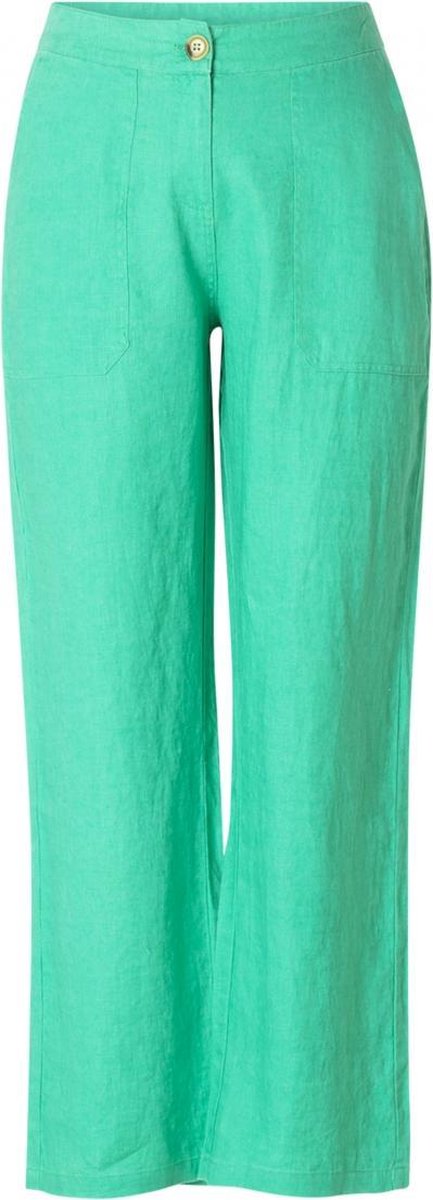 YESTA Lea Broek - Jungle Green - maat 1(48)