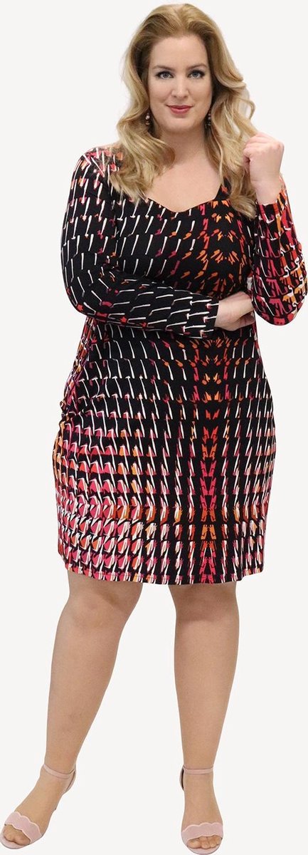 Jurk Ophilia Lyda  print