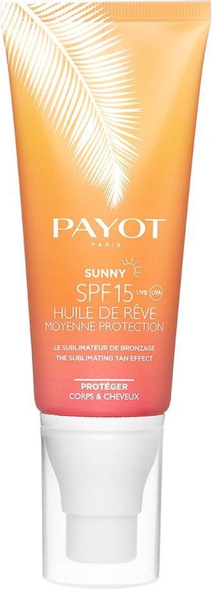Payot Sunny Huile de Rêve The Sublimating Tan Effect Body and Hair Oil SPF15 100ml
