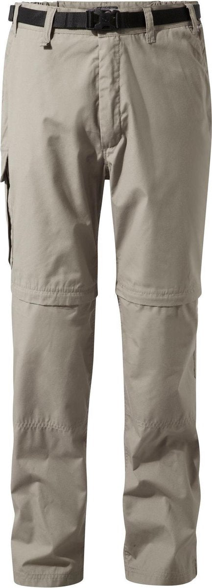 Craghoppers Afritsbroek Kiwi Zip-off Beach Heren Beige Maat 44/m