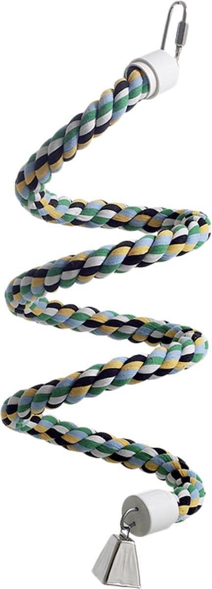 Vogelspeelgoed Katoenen Twister - Multicolor - 20 cm x 15 mm