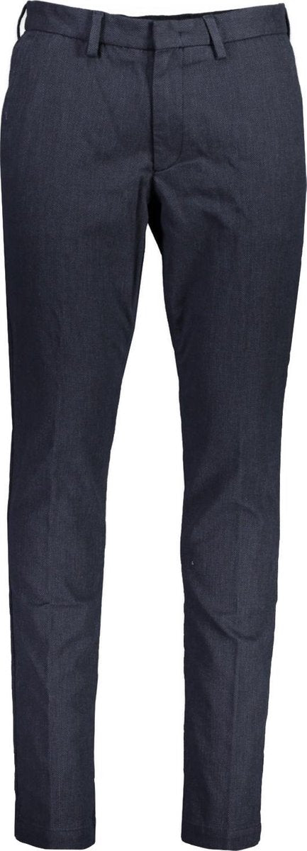 Hugo Boss  Broek Blauw  - Maat W36 X L34 - Heren - Herfst/Winter Collectie - Katoen;Elastaan