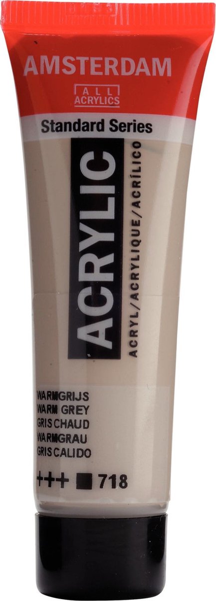 Acrylverf - Warm grijs - Amsterdam - 20ml