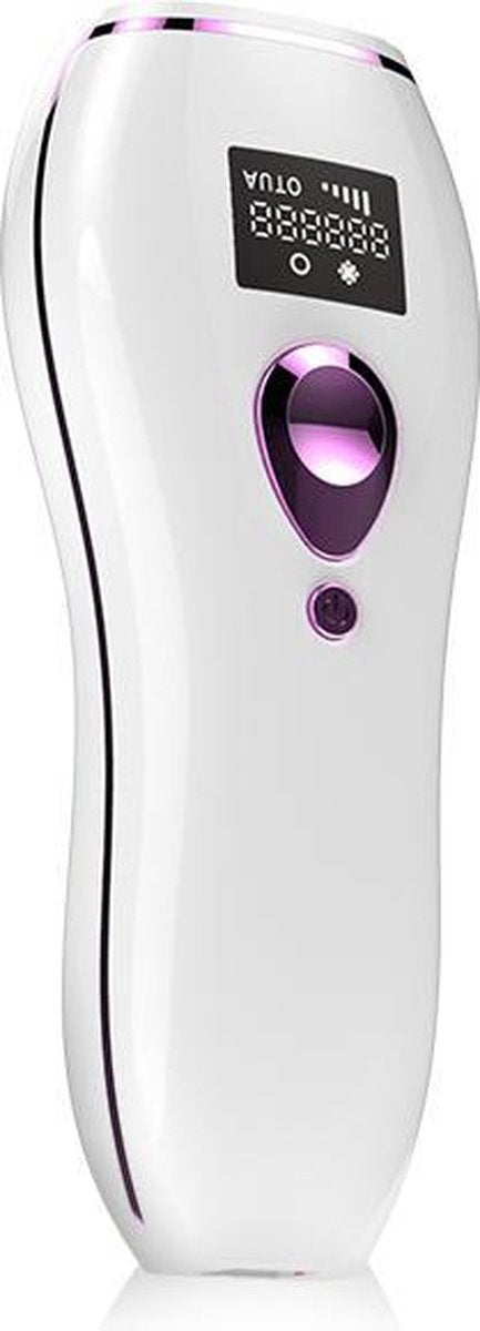 Mastersøn IPL Ontharingsapparaat - Laser Ontharing - IPL Lichtontharing - Laser ontharingsapparaat - Met Beschermbril & Scheermesje - 999.999 Flitsen - Wit