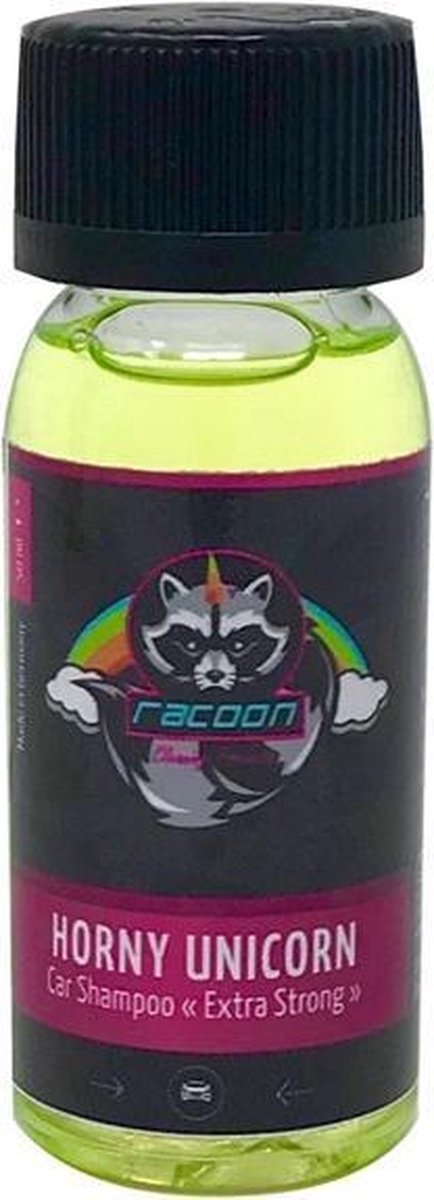 Racoon Autoshampoo Horny Unicorn 50 Ml Groen