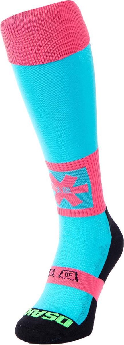 Osaka Aqua Pink Mix Hockeysokken