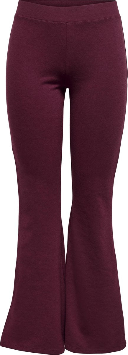 ONLY ONLFEVER STRETCH FLAIRED PANTS JRS Dames Broek - Maat L x L30
