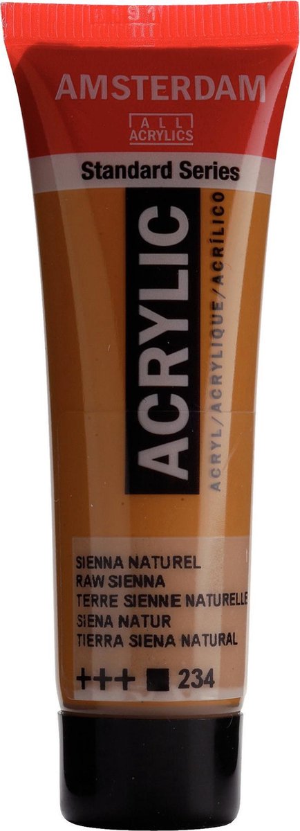 Acrylverf - Sienna naturel - Amsterdam - 20ml