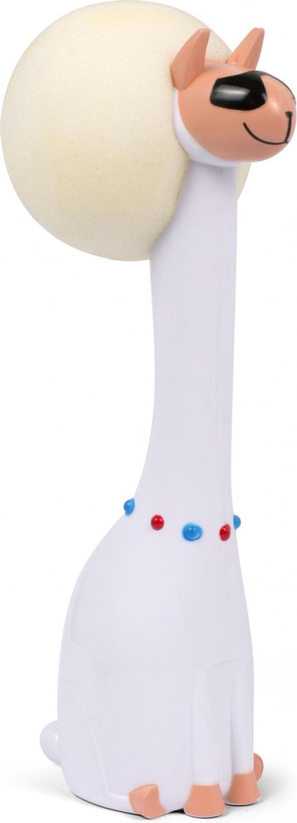 Thumbsup! Llama Afwasborstel 8 Cm Wit
