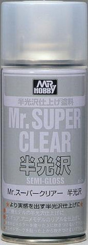 Mrhobby - Mr. Super Clear Semi-gloss Spray 170 Ml (Mrh-b-516)