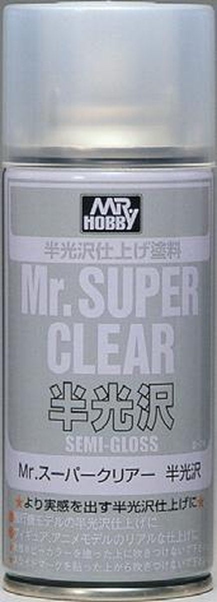 Mrhobby - Mr. Super Clear Semi-gloss Spray 170 Ml (Mrh-b-516)